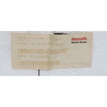 NEW Germany Dutch REXROTH INDRAMAT RMA02.2-16DC024-200 OUTPUT MODULE 24VDC, 2AMP