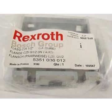 NEW Australia Japan REXROTH BOSCH GROUP FLANGE C25 G1/2 5351 036 012 5351036012