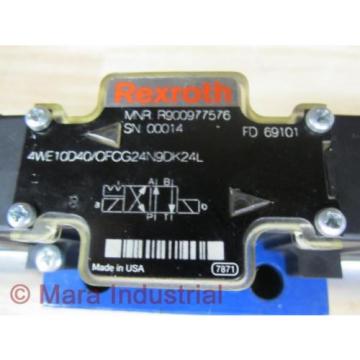 Rexroth Korea USA Bosch R900977576 Valve 4WE10D40/OFCG24N9DK24L - New No Box