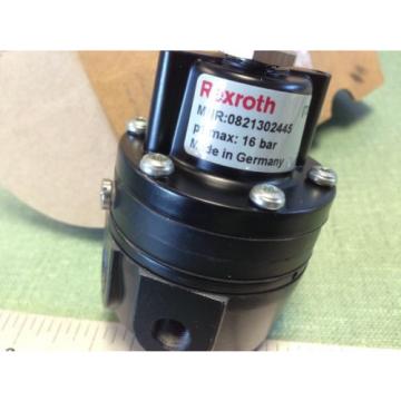 NEW France USA REXROTH 0821302445 PNEUMATIC CONTROL REGULATOR, 16-BAR, 1/4&#034;-NPT