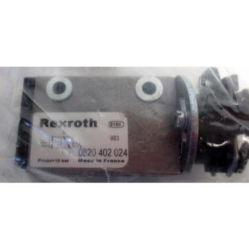 NEW India USA Rexroth 3/2 manually operated Panel Mount Valve 0820402024 , P max-10bar