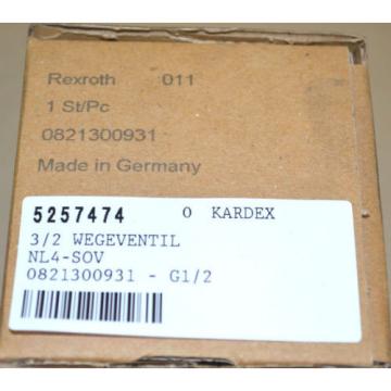 Bosch China Egypt Rexroth NL4 - 0821300931 3/2 Wegeventil NEU OVP