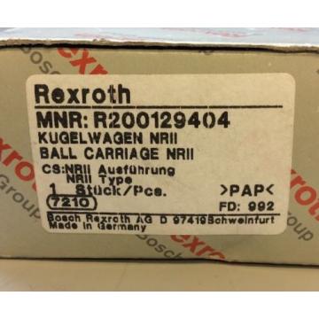 Rexroth India Australia R200129404 Ball Carriage *NEW*