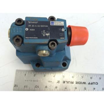 NEW Canada Italy OLD REXROTH DR 20-5-52/200YMV HYDRAULIC VALVE 00568522  A004  CQ