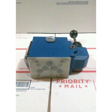 REXROTH Canada Germany MANUAL DIRECTIONAL VALVE MODEL 4WMM-10 J1X/14W06-7362