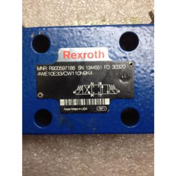 (N2-3) China Japan REXROTH R900597186 DIRECTIONAL VALVE