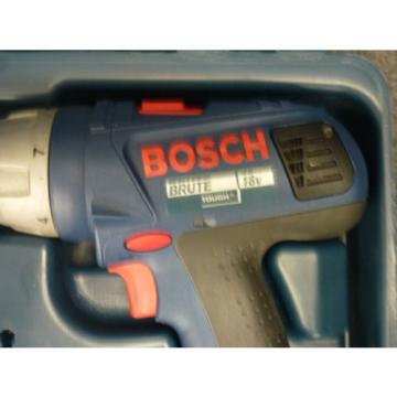 NOS! BOSCH 33618 CORDLESS 1/2&#034; DRILL KIT, 18-VOLT, BRUTE TOUGH