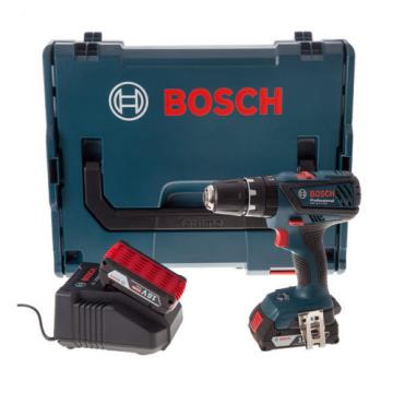 Bosch GSB182LI plus 18v combi cordless drill 2x2ah li-on batts L box GSB-18-2-LI