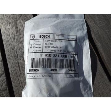 1 New In Bag Bosch Switch for Drills? Sbpt01 2610321608879 Skil Dremel