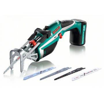 Bosch Keo Garden 10.8V Li-Ion Cordless Saw Set + 5 Blades In Case GENUINE NEW