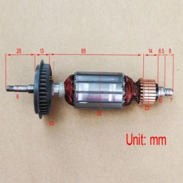 AC 220V Motor Rotor Armature Part for BOSCH GWS 6 - 100 Angle Grinder