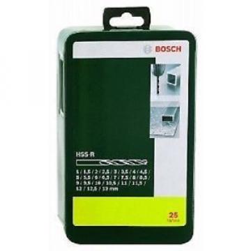 Bosch 25pcs HSS-R-Metal Drill Bit Set - Genuine Bosch