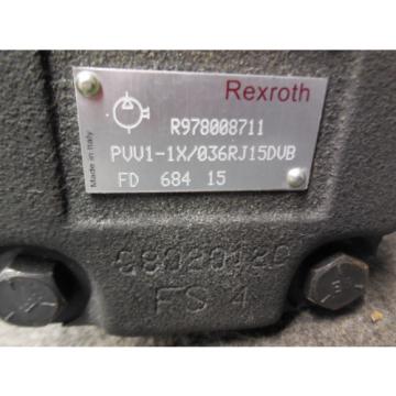 NEW Korea Australia BOSCH REXROTH VANE PUMP MODEL # PVV1-1X/036RJ15DVB # R978008711