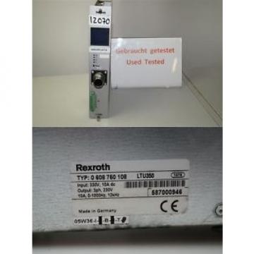 Rexroth Germany Mexico 0608750108  LTU350  servo amplifier 0 608 750 108