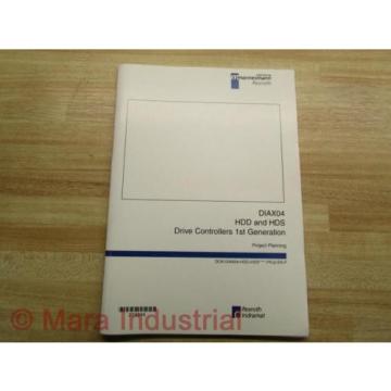 Rexroth Mexico Mexico Indramat DOK-DIAX04-HDD+HDS Project Planning Manual (Pack of 10)