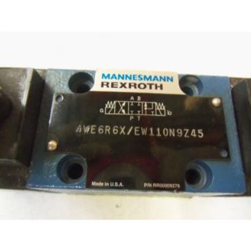 MANNESMANN Dutch Russia REXROTH 4WE6R6X / EW110N9Z45 *USED*