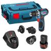 Bosch GSR 12 V-15 FC Professional Flexi-click Drill/Driver Set