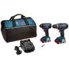 Bosch CLPK232-181 ( 18V/2.0Ah ) 2-Tool Combo Kit Drill Driver and Impact Driver