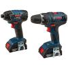 Bosch CLPK232-181 ( 18V/2.0Ah ) 2-Tool Combo Kit Drill Driver and Impact Driver #2 small image