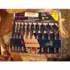 10-Pce Bosch Daredevil 6-Inch Wood Paddle Flat Drill Spade-Bit Threaded-Tip Set