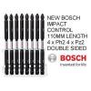 NEW BOSCH IMPACT CONTROL 110MM PH2/PZ2 8pcs SCREWDRIVER BITS IMPACT QUALITY #1 small image