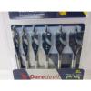 BOSCH DSB5006 DareDevil 6-Pc Spade Bit Set - 1&#034; 7/8&#034; 3/4&#034; 5/8&#034; 1/2&#034; 3/8&#034;