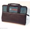 New 4 Bosch 16&#034; Canvas Carring Tool Bag  2610023279 18v Tools 2 Outside Pocket #4 small image