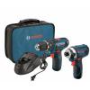 12 Volt Lithium-Ion Cordless Two 2Ah Batteries Drill Driver Combo Kit (2-Tool)