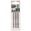 Bosch 2609255966 89mm Screwdriver Bit Set With Standard Quality (3 Pieces)