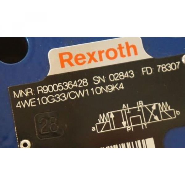 NEW Japan china REXROTH 4WE10G33/CW110N9K4 DIRECTIONAL VALVE #2 image