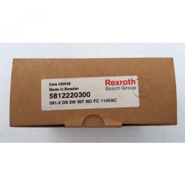 5812220300 Australia Australia 581-222-030-0 Rexroth Air Valve 5/2 Double Solenoid 110VAC ISO2 #2 image