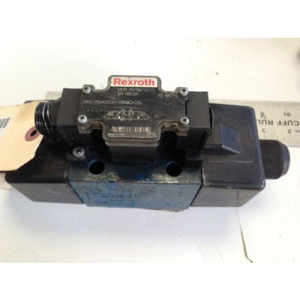 NEW Russia Korea OLD REXROTH 4WE10Q40/CW110N9DK25L HYDRAULIC SOLENOID VALVE, MNR R978910210 V #1 image