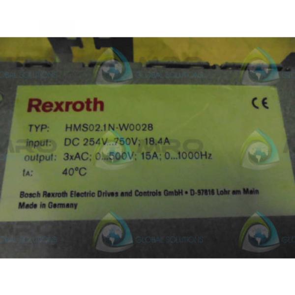 REXROTH Australia France HMS02.1N-W0028 SERVO MODULE  *USED* #1 image