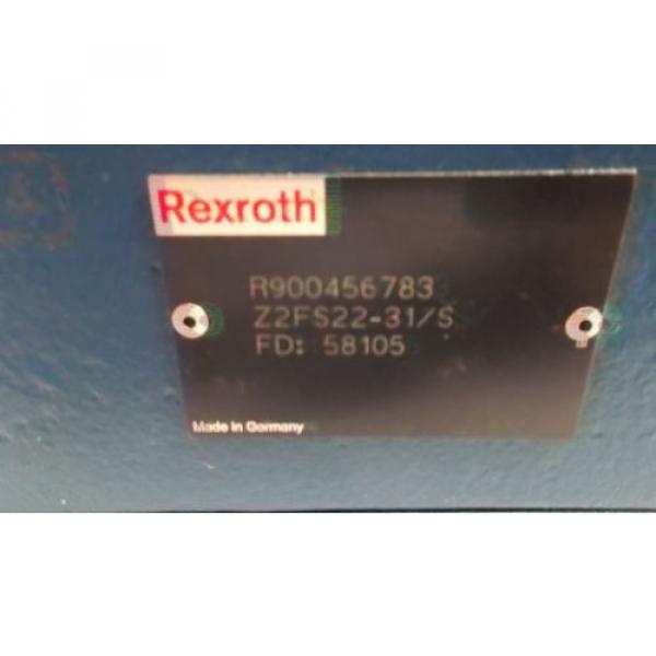 REXROTH Canada India HYDRAULIC VALVE R900456783  *USED* #6 image