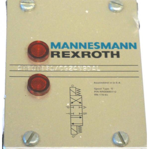 NEW India Canada REXROTH MANNESMANN 4WE10E31/CG24N9DAL HYDRAULIC VALVE 4WE10E31CG24N9DAL #3 image