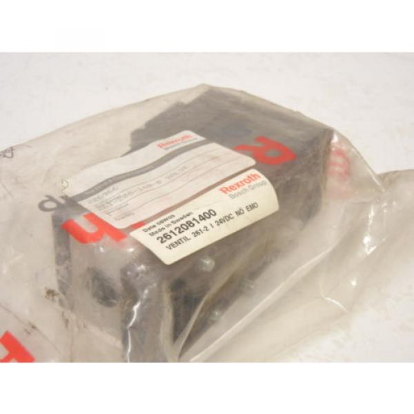 REXROTH India Italy BOSCH 261-208-140-0 NEW VENTIL 261-2 VALVE 24VDC 2612081400 #4 image