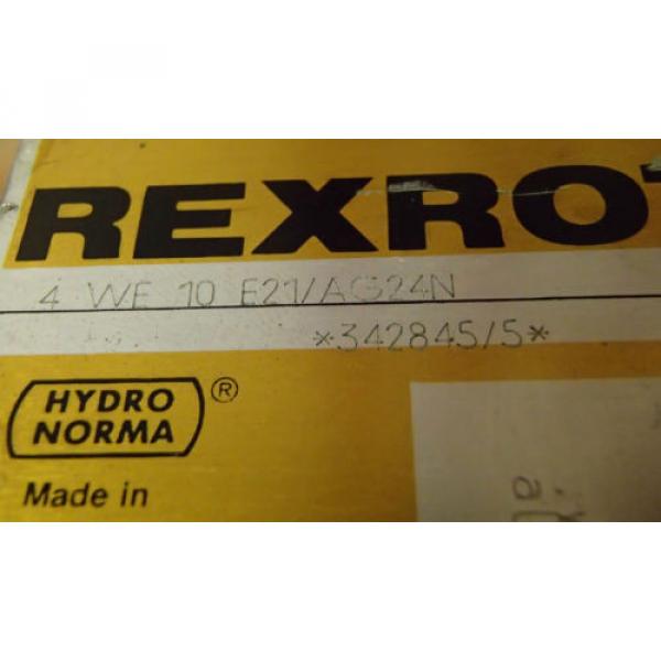 Rexroth India Japan Directional Control Valve 4-WE-10-E21/AG24N_4WE10E21AG24N_342845/5 F38 #4 image