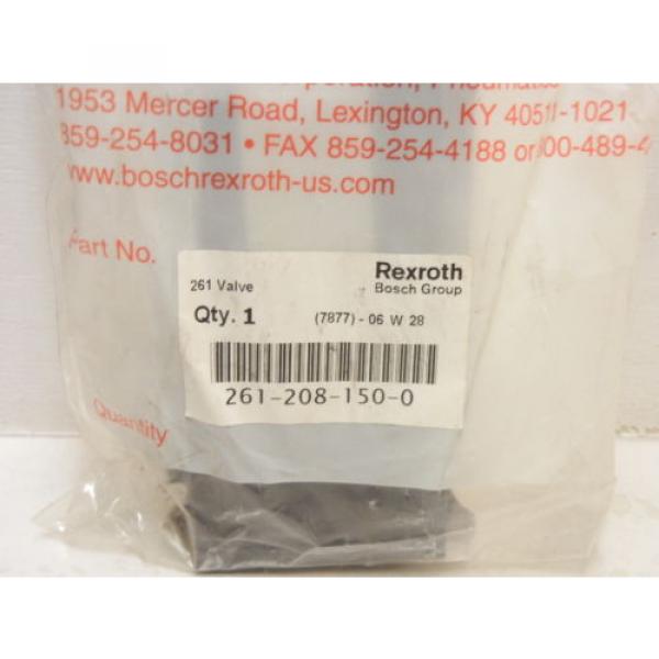 BOSCH Japan Germany REXROTH 261-208-150-0 NEW 261 VALVE 2612081500 #2 image