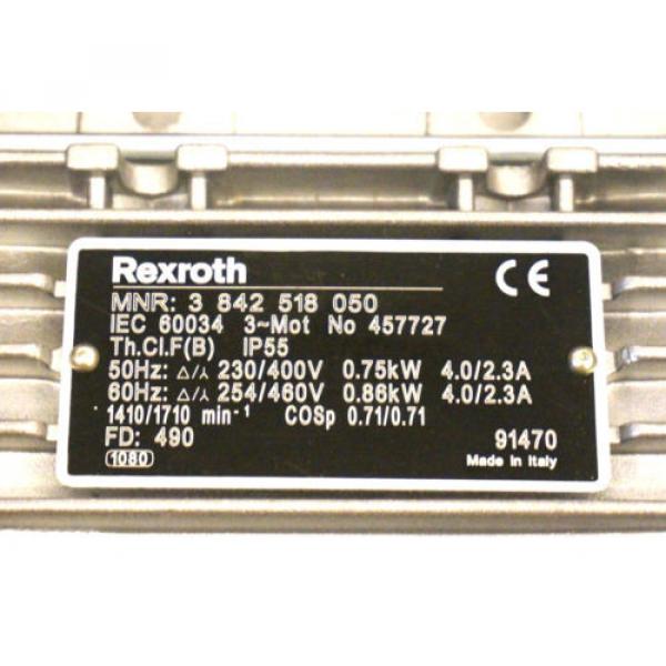 NEW Canada USA REXROTH 3 842 518 050 AC MOTOR 457727 3842518050 #2 image