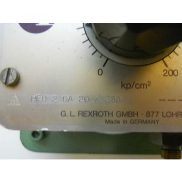 REXROTH USA Korea HED 2 OA 20 / 200 #2 image