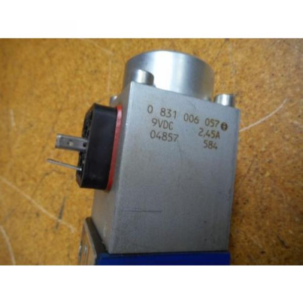 Bosch Korea India 0811404119 4WRP 6E-28S-1X/G24Z4/M Valve W/ 0831006057 Coil 9VDC 2,45A #4 image