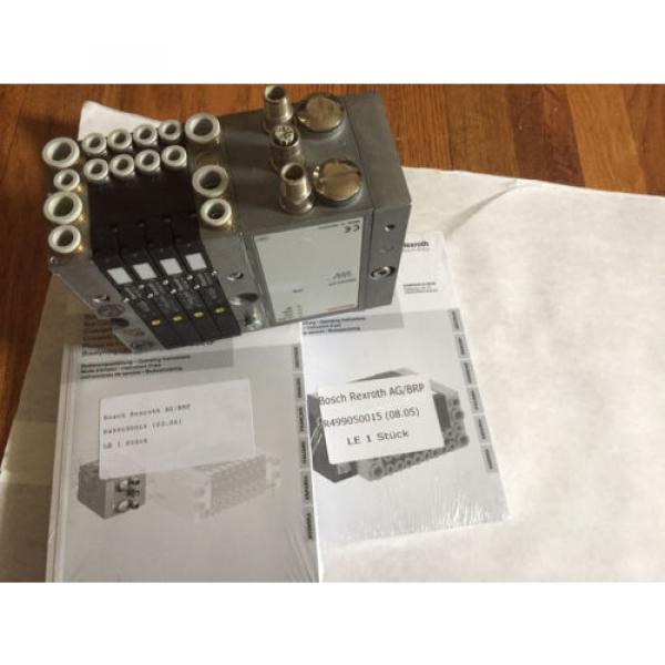 NEW Korea Dutch REXROTH RMV04-DP,REXROTH 0820062051,0820062101 VALVE SYSTEM &amp; MANUAL ,BOXYS #1 image