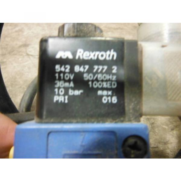 REXROTH Canada Egypt VALVE 542 847 777 2 / 572 740 ~ USED #2 image