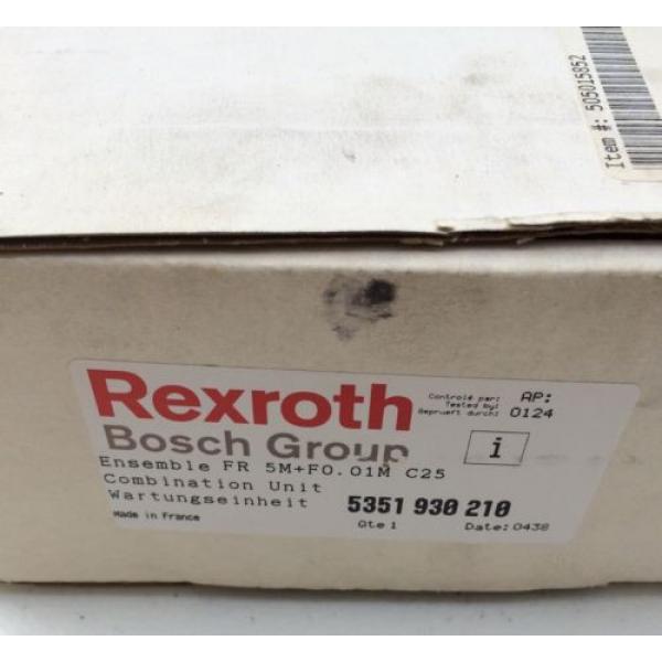 5351930210, Greece India 5 351 930 210, C25i Rexroth Air Filter/Regulator + Coalescing Filter #3 image