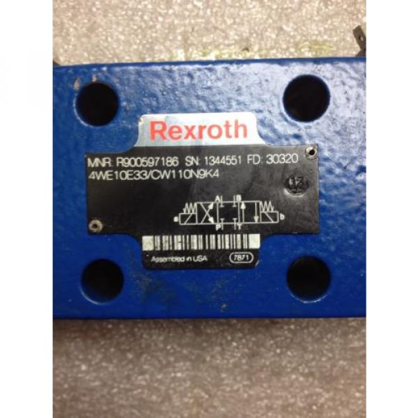 (N2-3) China Japan REXROTH R900597186 DIRECTIONAL VALVE #2 image