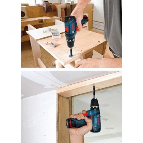 Bosch GSR10.8-2-LI Professional 2.0Ah Cordless Drill Driver Full Set #4 image