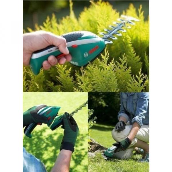 Bosch Isio3 Cordless Shrub Grass Shear + stand stick #4 image