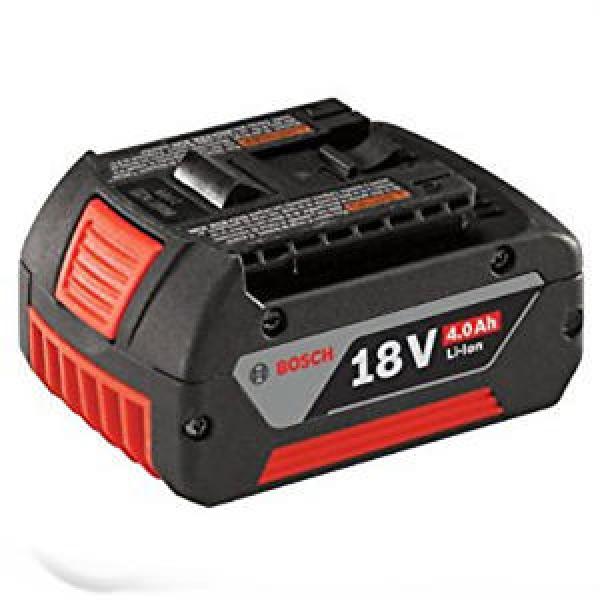 Bosch BAT620 18 Volt Lithium-Ion 4.0 AH Battery Digital Fuel Gauge NEW /Warranty #1 image