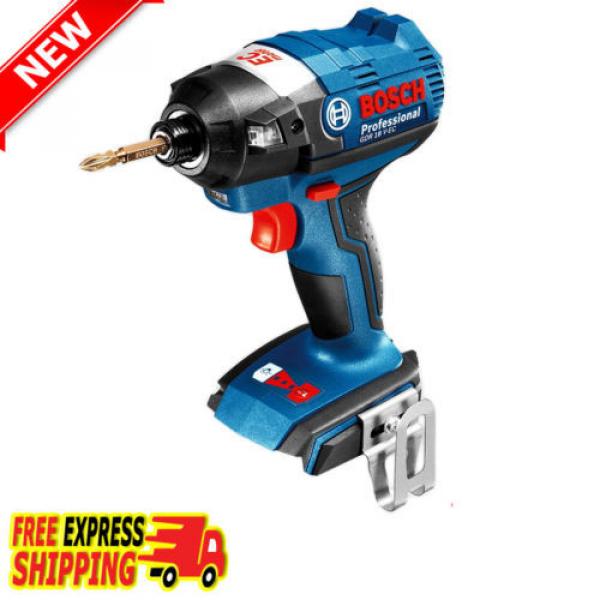 Bosch EC motor 18V Li-Ion Cordless Brushless Impact Driver - GDR 18 V-EC #2 image