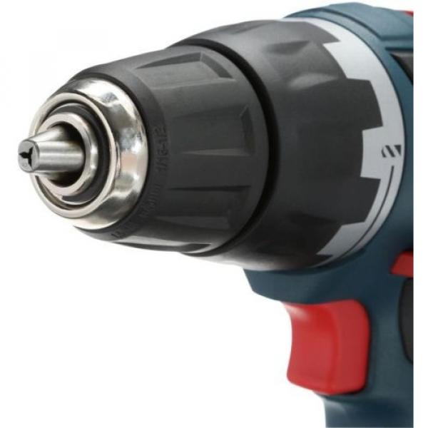 Bosch Lithium-Ion Drill/Driver Cordless Power-Tool Kit 1/2in 18V Keyless BLUE #3 image